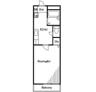 東京都豊島区西池袋２丁目 賃貸マンション 1K