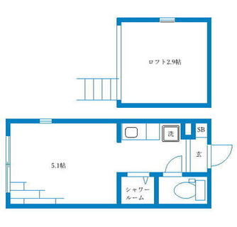 東京都北区王子３丁目 賃貸アパート 1R