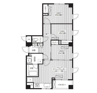 東京都荒川区西尾久８丁目 賃貸マンション 3LDK