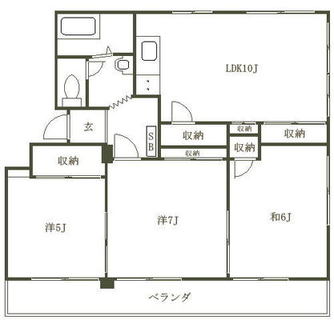 東京都板橋区中丸町 賃貸マンション 3LDK
