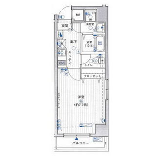 東京都文京区本郷２丁目 賃貸マンション 1K