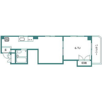 東京都荒川区西日暮里２丁目 賃貸マンション 1DK