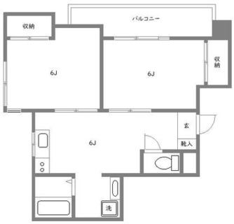 東京都葛飾区金町６丁目 賃貸マンション 2DK
