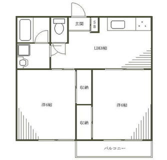東京都板橋区東新町２丁目 賃貸マンション 2DK