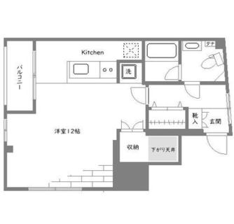 東京都北区滝野川７丁目 賃貸マンション 1R