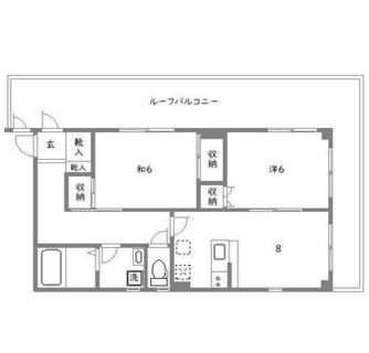 東京都豊島区西巣鴨２丁目 賃貸マンション 2DK