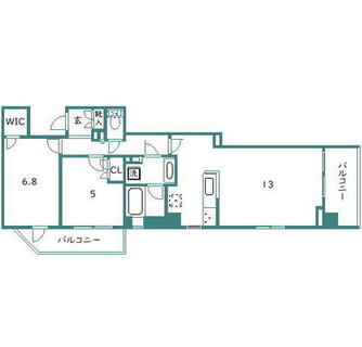 東京都北区滝野川６丁目 賃貸マンション 2LDK