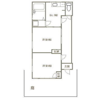 東京都豊島区西池袋２丁目 賃貸アパート 2K