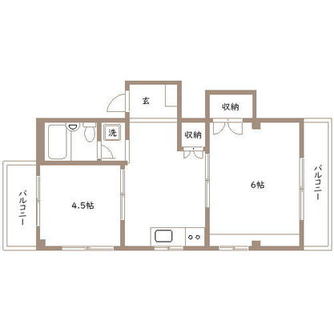 東京都板橋区板橋３丁目 賃貸マンション 2DK