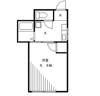 東京都文京区白山１丁目 賃貸アパート 1K