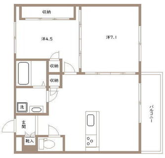東京都板橋区小茂根５丁目 賃貸マンション 2LDK