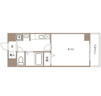 東京都豊島区西池袋５丁目 賃貸マンション 1K