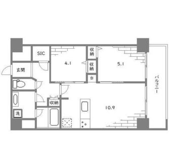 東京都豊島区東池袋３丁目 賃貸マンション 2LDK