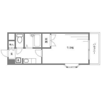 東京都豊島区池袋３丁目 賃貸マンション 1K