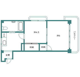 東京都豊島区池袋２丁目 賃貸マンション 2K