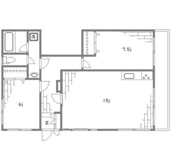 東京都豊島区巣鴨４丁目 賃貸マンション 2LDK