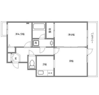 東京都北区西ヶ原４丁目 賃貸マンション 2LDK
