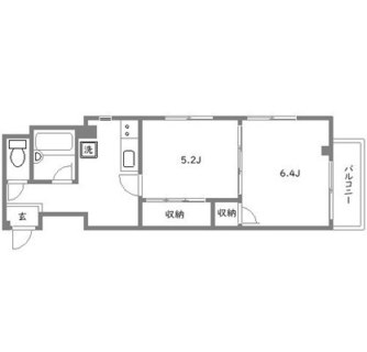 東京都板橋区仲宿 賃貸マンション 2K