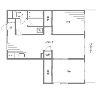 東京都板橋区板橋４丁目 賃貸マンション 2LDK