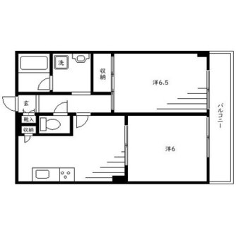 東京都板橋区成増３丁目 賃貸マンション 2DK