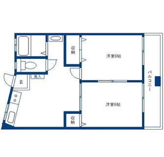 東京都荒川区東尾久３丁目 賃貸マンション 2DK