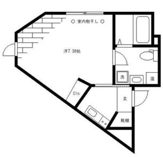 東京都文京区本郷５丁目 賃貸マンション 1K