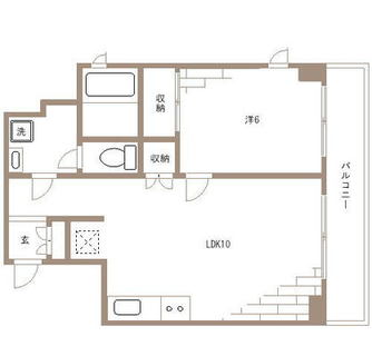 東京都板橋区熊野町 賃貸マンション 1LDK
