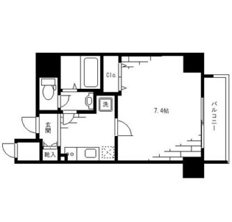 東京都豊島区北大塚１丁目 賃貸マンション 1K