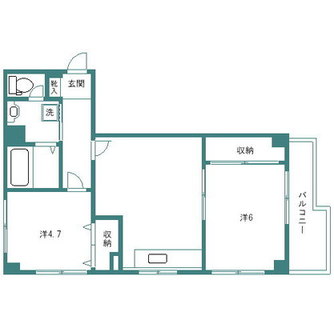 東京都北区東十条３丁目 賃貸マンション 2DK