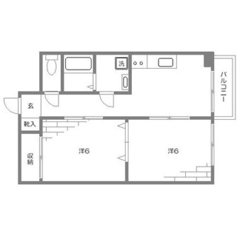 東京都北区田端３丁目 賃貸マンション 2DK
