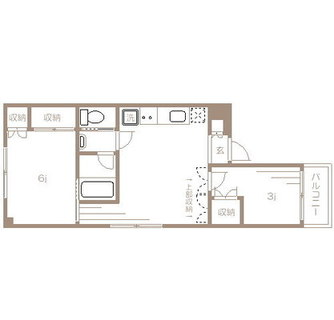 東京都文京区小石川５丁目 賃貸マンション 2DK