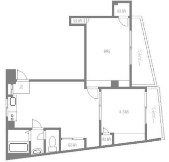 東京都文京区白山４丁目 賃貸マンション 2LDK