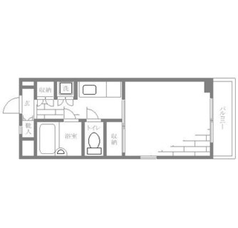 東京都北区中里１丁目 賃貸マンション 1K
