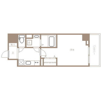 東京都北区滝野川１丁目 賃貸マンション 1K