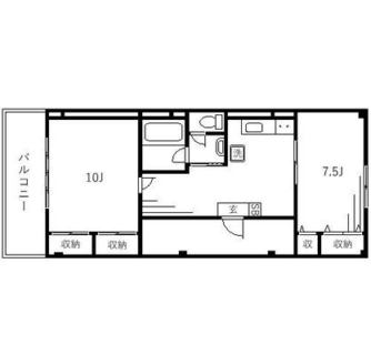 東京都豊島区巣鴨４丁目 賃貸マンション 2DK