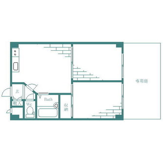 東京都文京区小石川５丁目 賃貸マンション 2DK