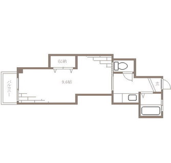 東京都北区岸町１丁目 賃貸マンション 1K