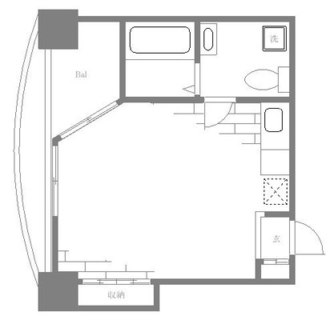 東京都文京区本駒込５丁目 賃貸マンション 1R