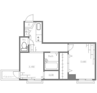 東京都北区中里２丁目 賃貸マンション 1DK