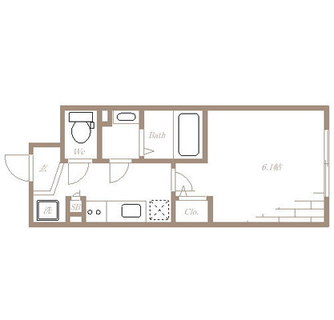 東京都豊島区北大塚３丁目 賃貸マンション 1K