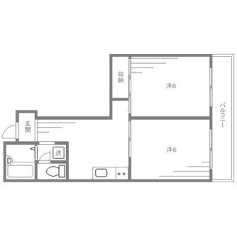 東京都荒川区西日暮里２丁目 賃貸マンション 2DK