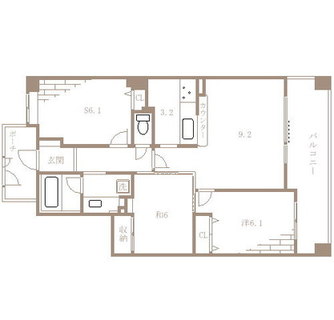 東京都板橋区志村１丁目 賃貸マンション 2SLDK