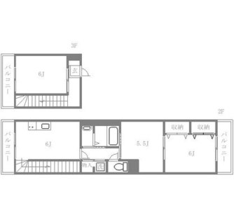 東京都板橋区坂下２丁目 賃貸マンション 3DK