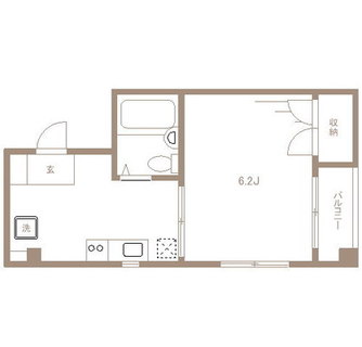 東京都豊島区北大塚３丁目 賃貸マンション 1K