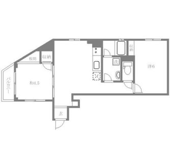 東京都板橋区本町 賃貸マンション 2DK