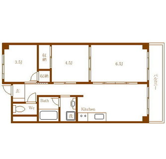 東京都豊島区巣鴨３丁目 賃貸マンション 3DK