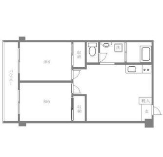 東京都板橋区板橋４丁目 賃貸マンション 2DK