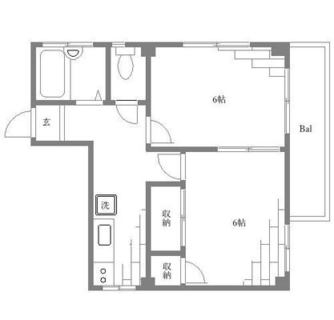 東京都渋谷区本町４丁目 賃貸マンション 2K