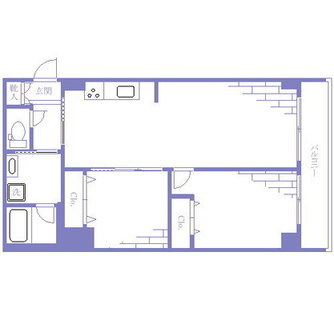 東京都荒川区西日暮里５丁目 賃貸マンション 2LDK