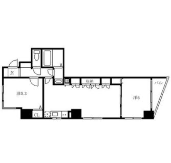 東京都北区滝野川３丁目 賃貸マンション 2LDK